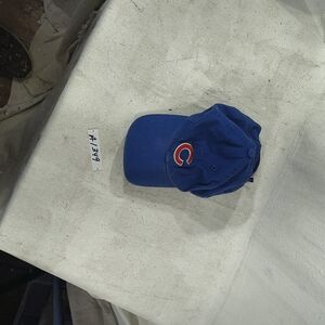 MLB Chicago Cubs Blue Red Logo Dad Hat